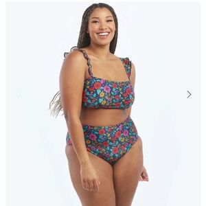 Summersalt Ruffle Oasis Bikini Top‎